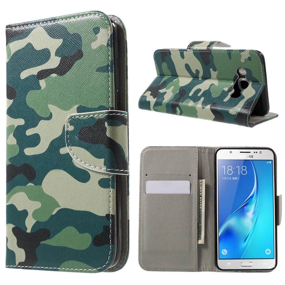 Wonderland Samsung Galaxy J5 (2016) fodral -Kamouflagemönster
