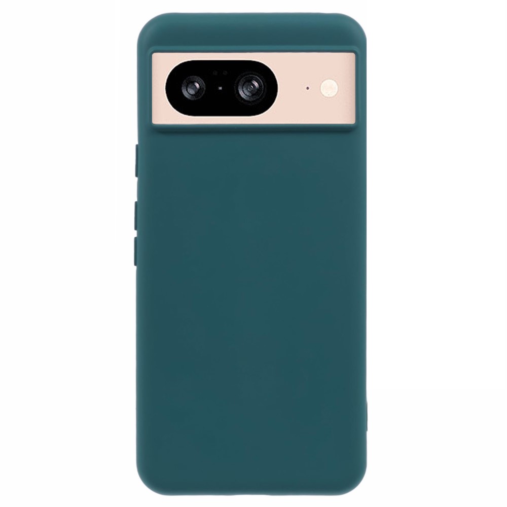 Google Pixel 8 Fodral 2,0 mm flexibelt telefonskydd Arc Edge - Midnattsgrön