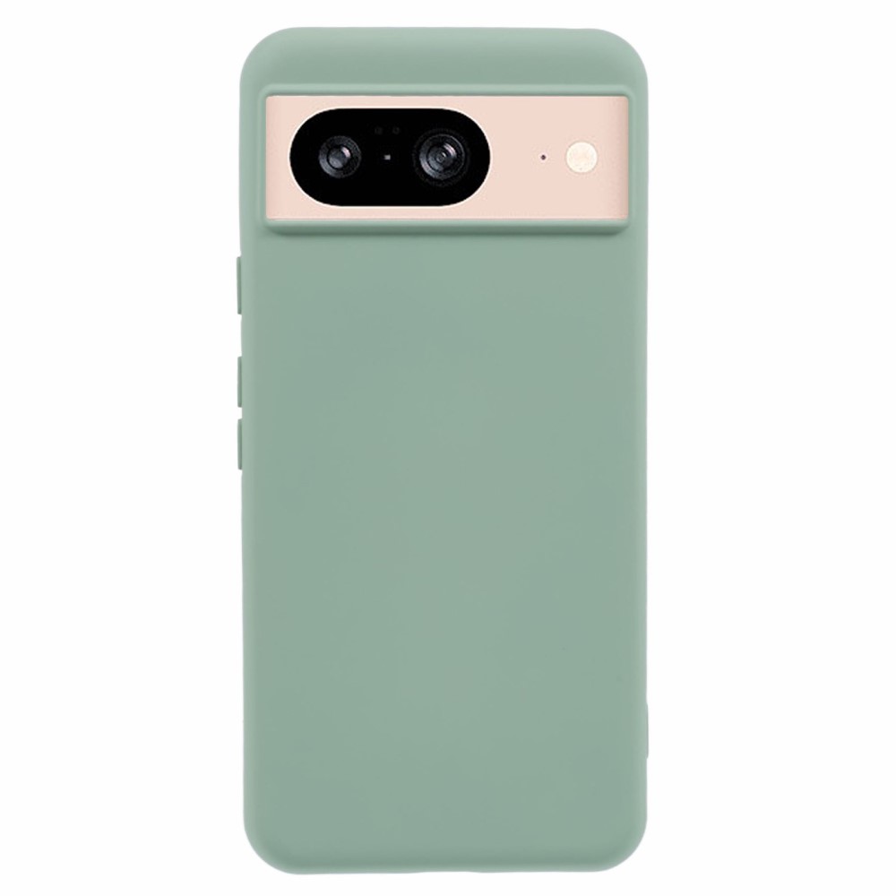 Google Pixel 8 Fodral 2,0 mm flexibelt telefonskydd Arc Edge - Grön