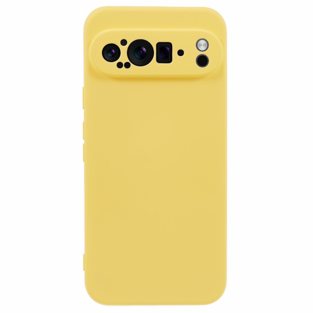 Google Pixel 9 Pro XL Fodral 2,0 mm droppskydd Flexibelt mobilskal - Gul