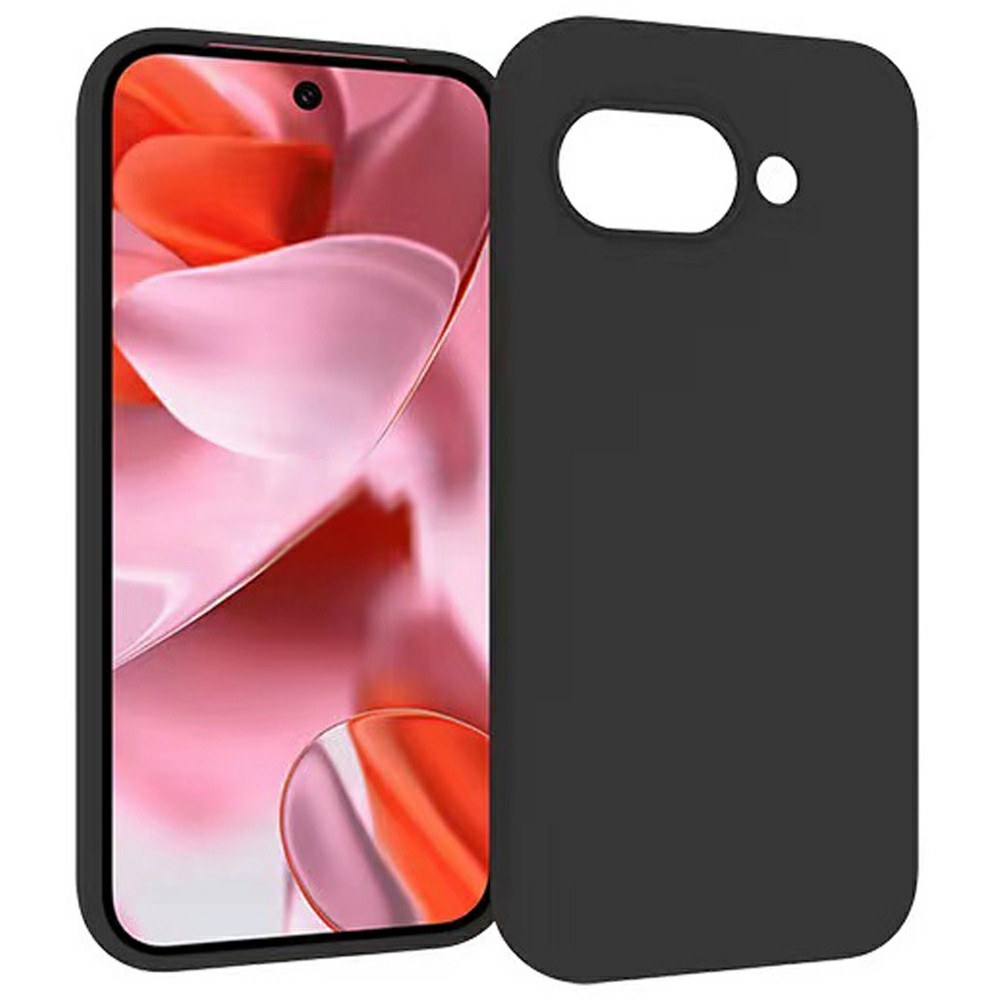 Mjukt och matt Google Pixel 9a skal - Genomskinlig