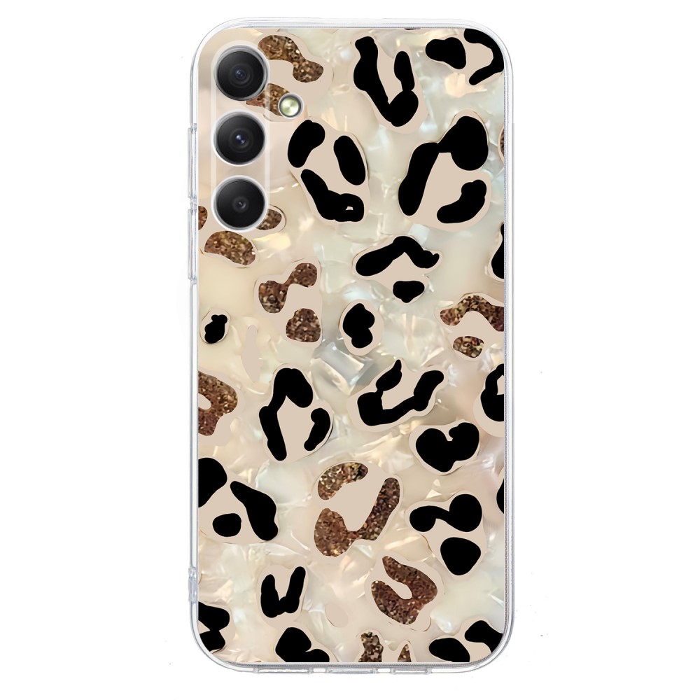 Vibe Samsung Galaxy A34 5G skal - Leopardtryck