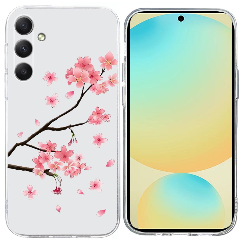 Vibe Samsung Galaxy S25 FE skal - Plommonblomma