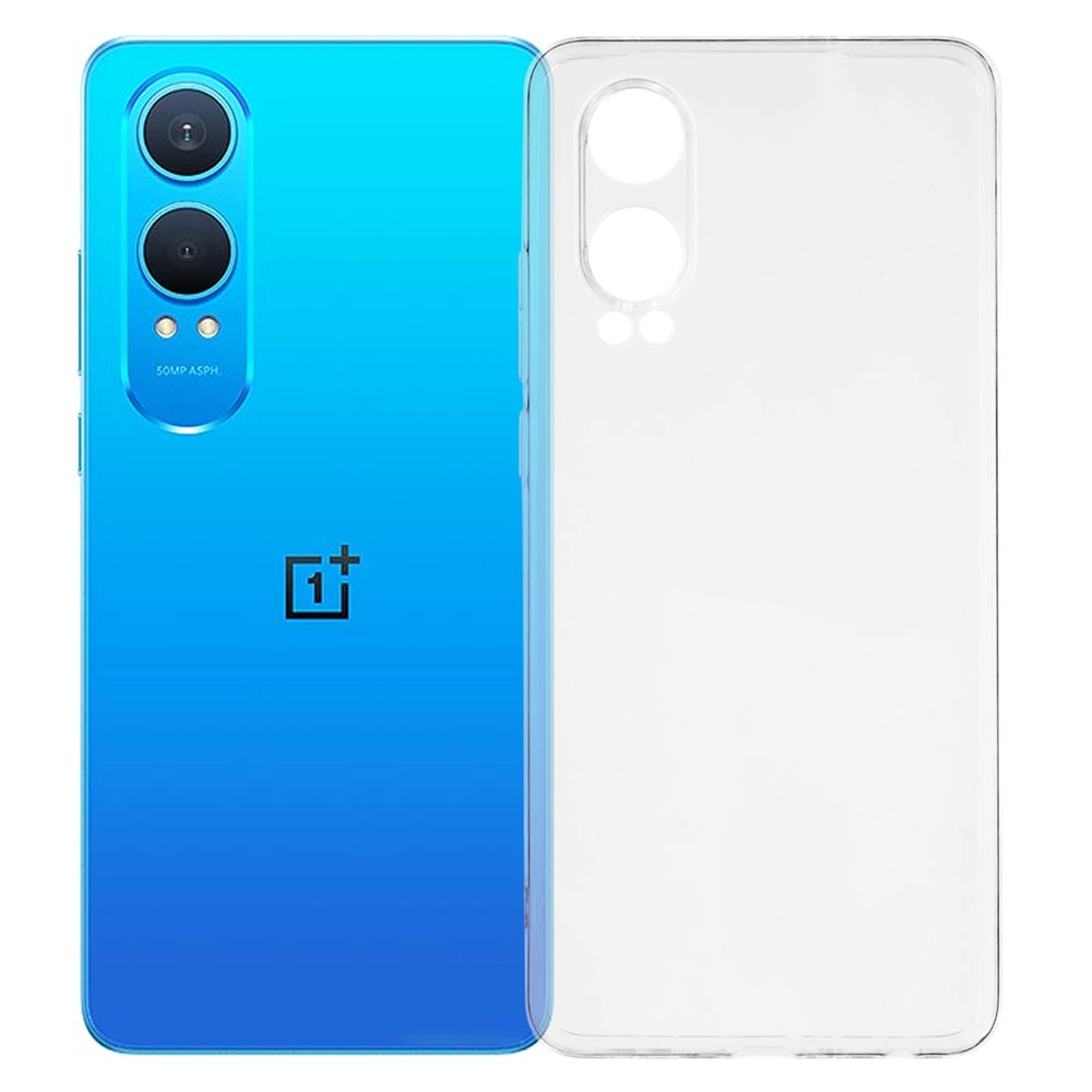 OnePlus Nord CE4 Lite 5G-fodral Stötsäkert 1,5 mm tjockt genomskinligt flexibelt mobilskal