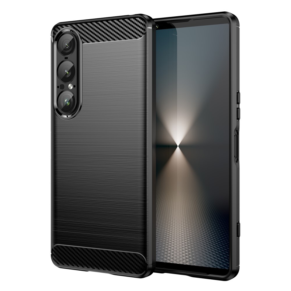 Carbon Flex Sony Xperia 1 VII skal - Svart