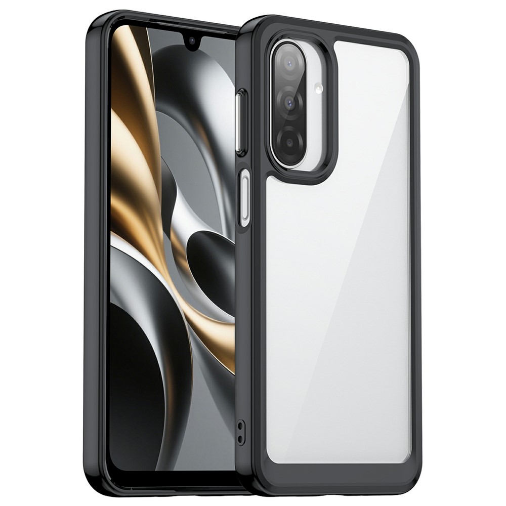 Samsung Galaxy A17 smart telefonskal i akryl - Svart