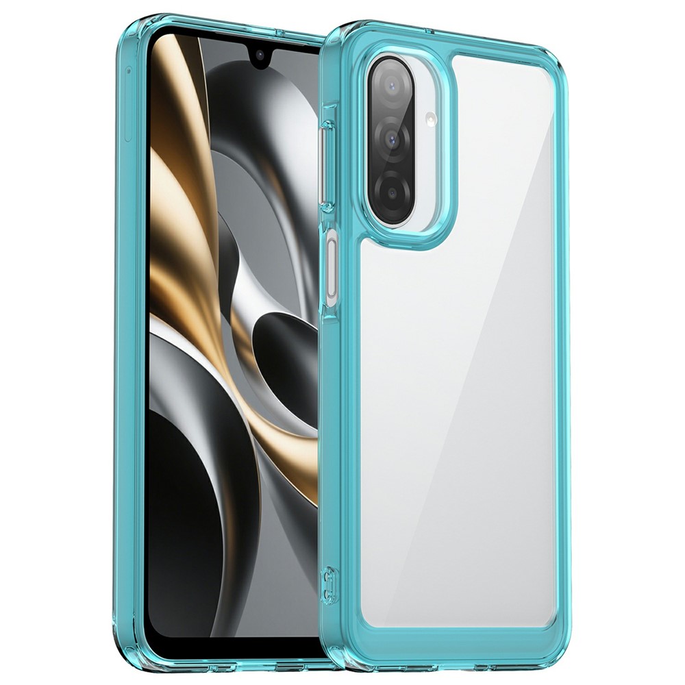 Samsung Galaxy A17 smart telefonskal i akryl - Transparent Blå