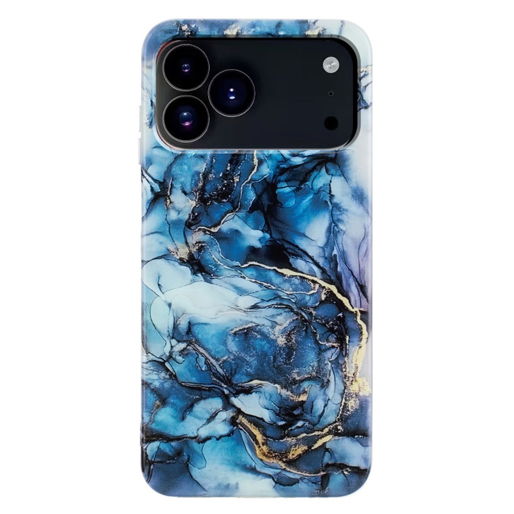 Marmormotiv iPhone 17 Pro skal - Grå