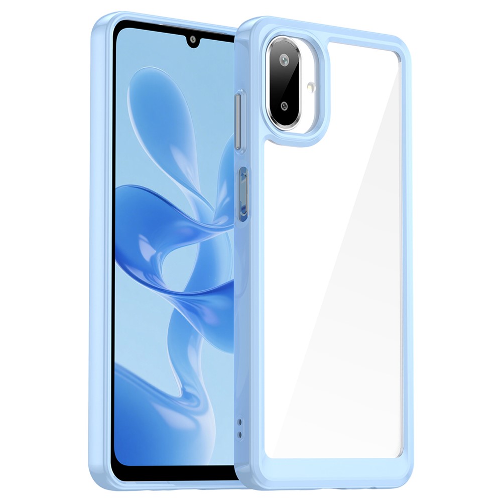 Samsung Galaxy A07 smart telefonskal i akryl - Blå