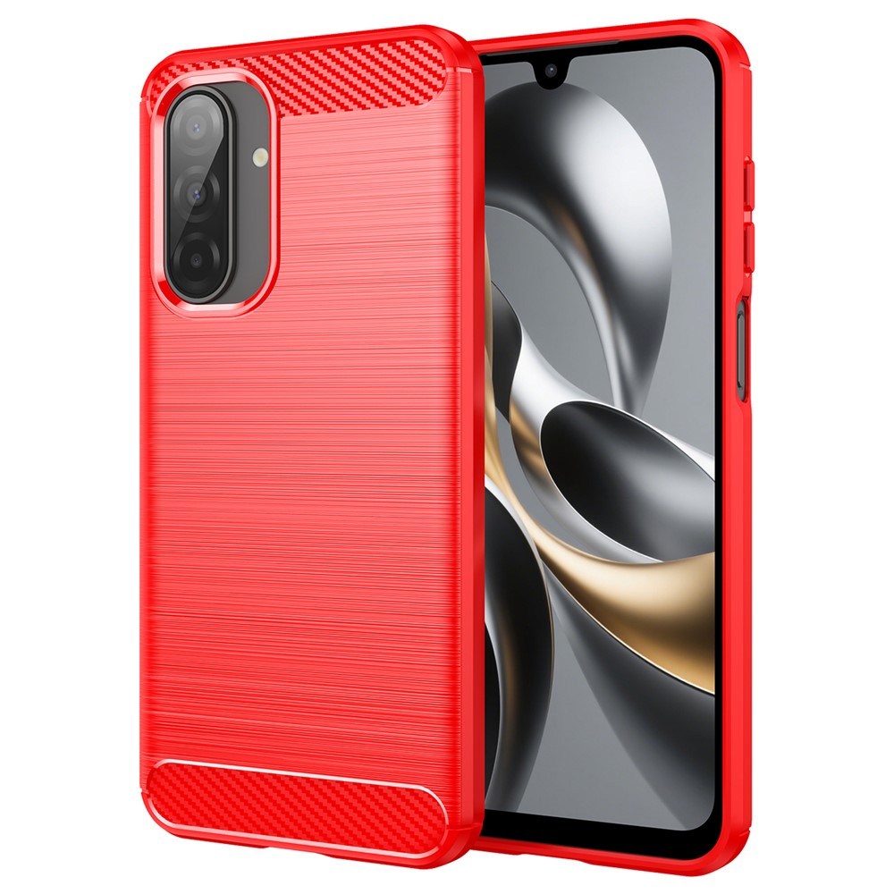 Carbon Flex Samsung Galaxy A17 skal - Röd