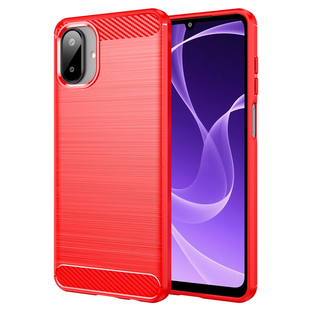 Carbon Flex Samsung Galaxy A07 skal - Röd