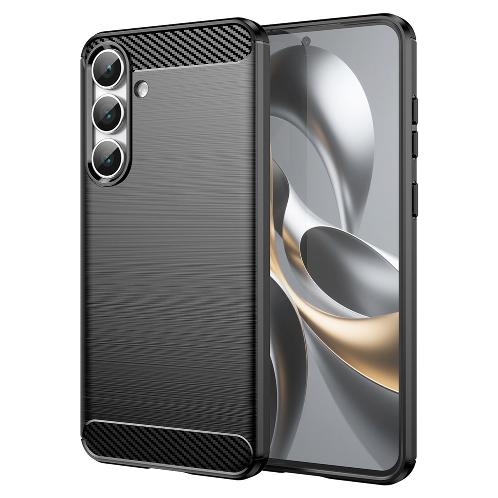 Carbon Flex Samsung Galaxy S25 FE skal - Svart