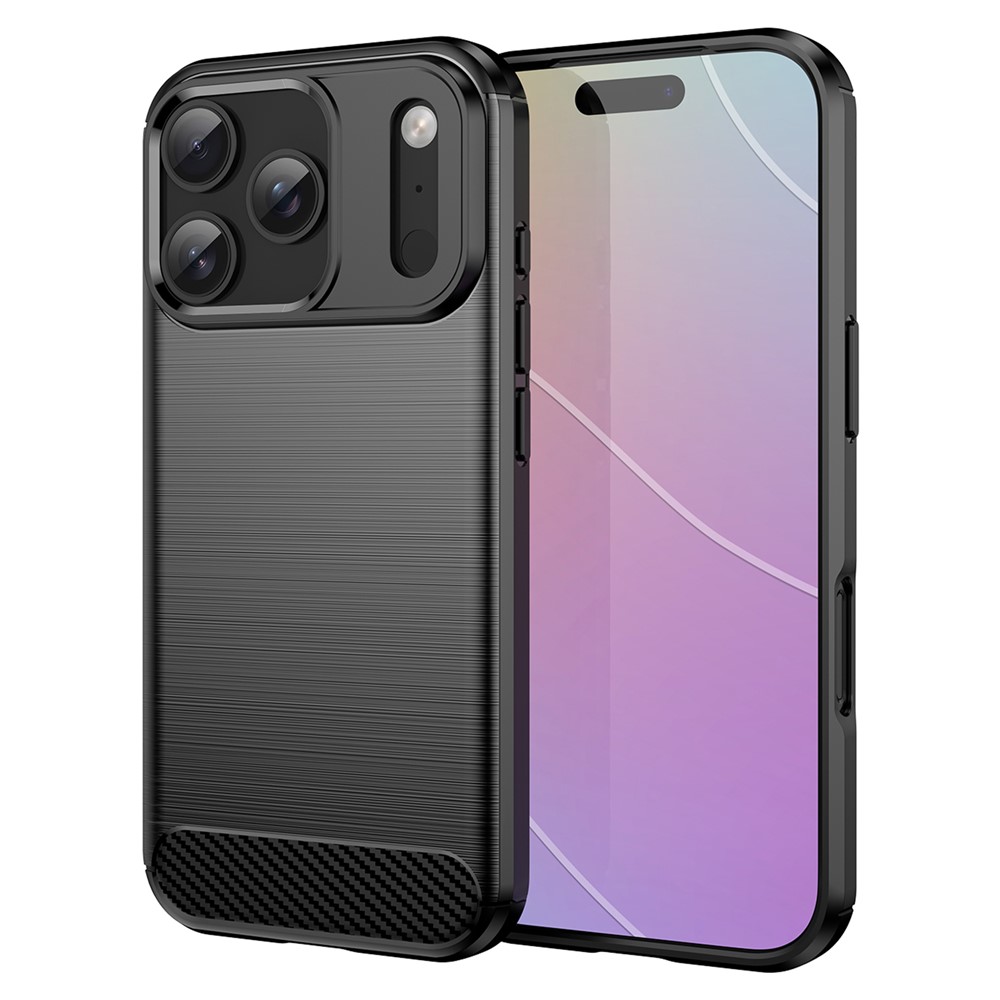 Carbon Flex iPhone 17 Pro skal - Svart