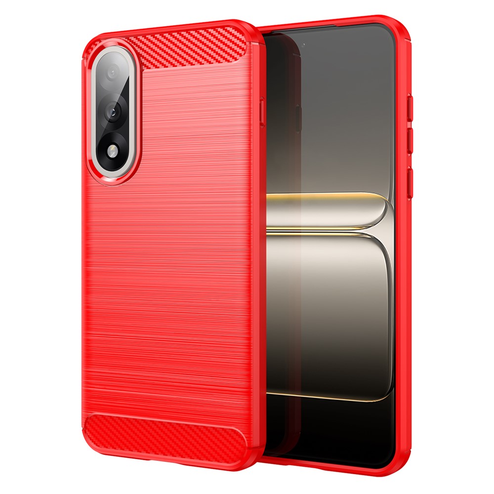 Carbon Flex OnePlus Ace 5 Ultra / OnePlus Nord 5 skal - Röd