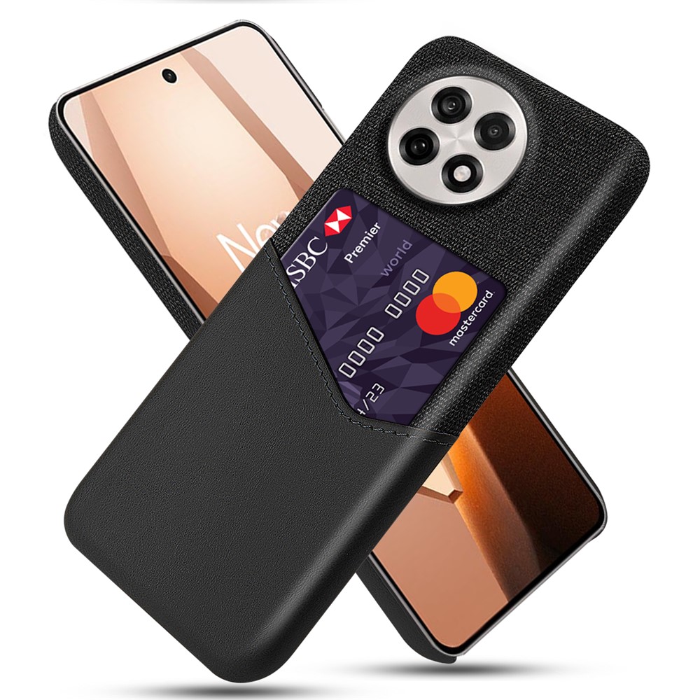 Bofink OnePlus 13R 5G / OnePlus Ace 5 / OnePlus Ace 5 Pro skal med korthållare - Svart