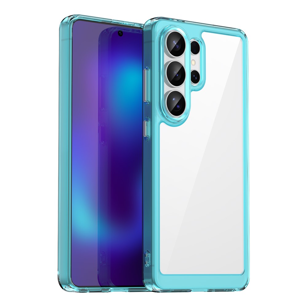 Samsung Galaxy S26 Ultra smart telefonskal i akryl - Transparent Blå