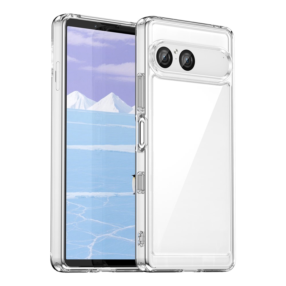 Sony Xperia 10 VII smart telefonskal i akryl - Transparent