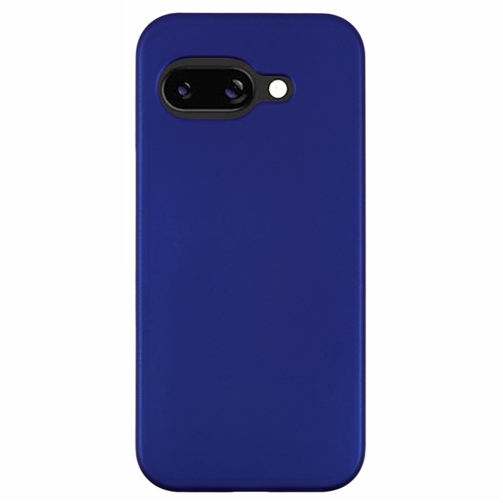 Google Pixel 10a-fodral Hårt PC-fodral, stötsäkert, frostat, minimalistiskt mobilskal - Marinblå