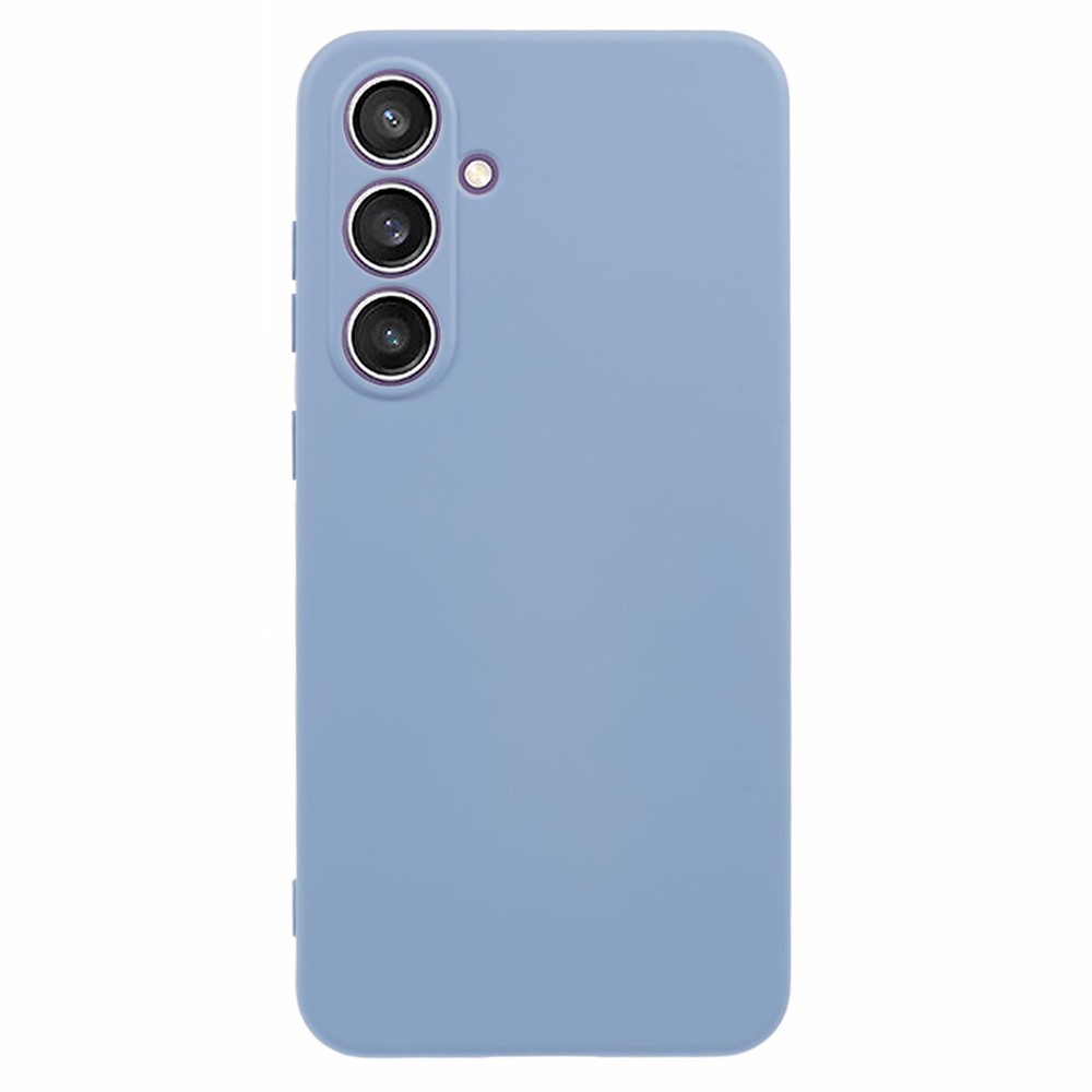 Mikrofiberfodrat Samsung Galaxy A37 skal i mjukt gummi - Grå