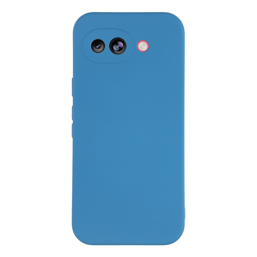 Mikrofiberfodrat Google Pixel 10a skal i mjukt gummi - Safir