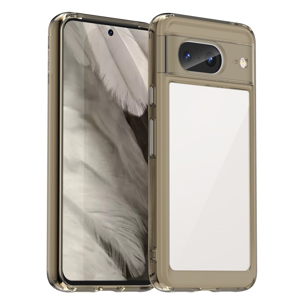 Google Pixel 8 smart telefonskal i akryl - Transparent Grå