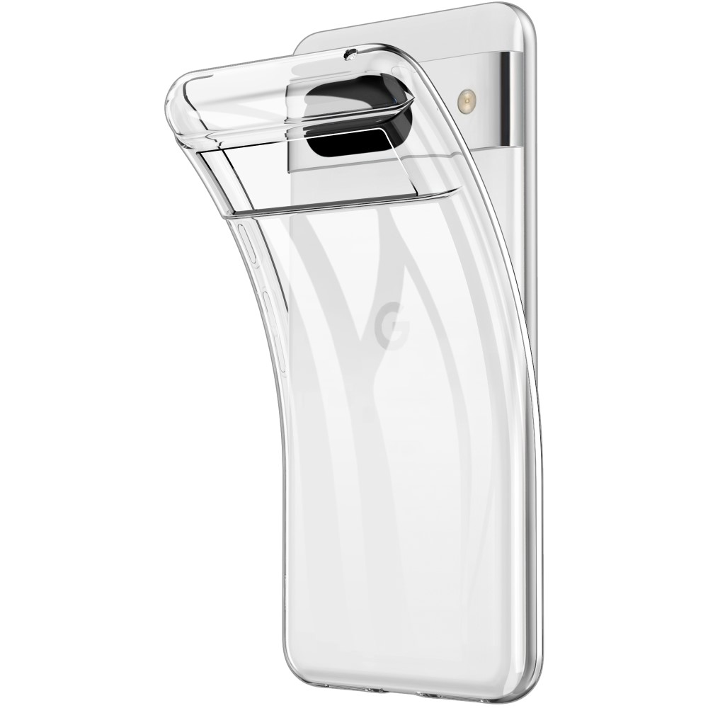 Ultrasmalt transparent fodral för Google Pixel 8