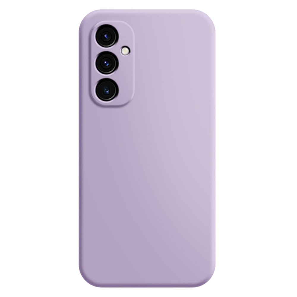 Mikrofiberfodrat Samsung Galaxy A05s skal i mjukt gummi - Lila