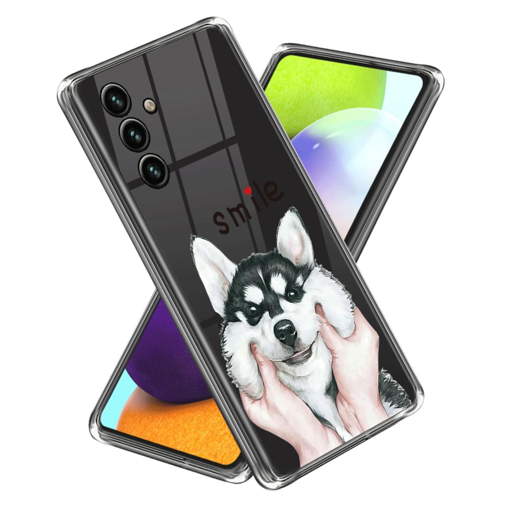 Deco Samsung Galaxy A15 skal - Leende Husky