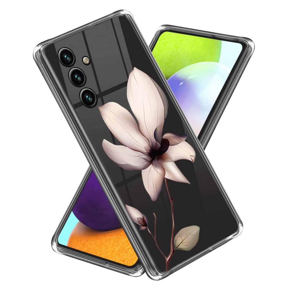 Deco Samsung Galaxy A15 skal - Rosa Blomma