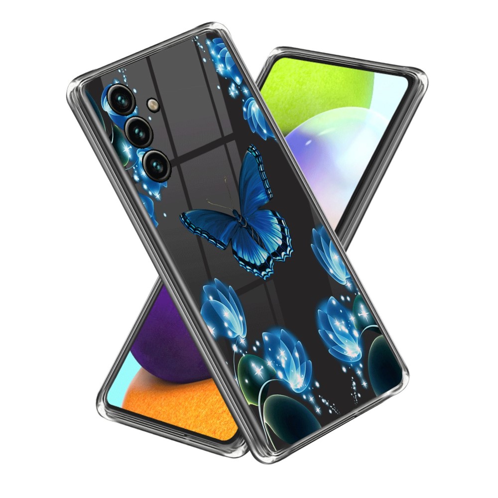 Deco Samsung Galaxy A35 skal - Fjäril Och Blomma