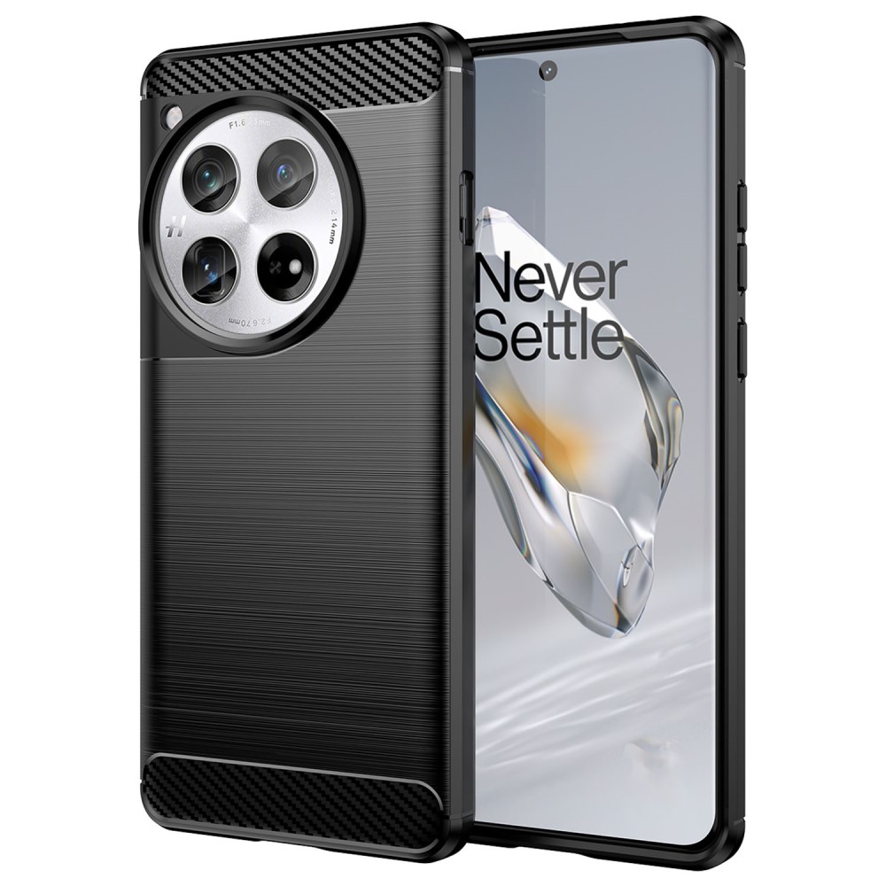 Carbon Flex OnePlus 12 skal - Svart