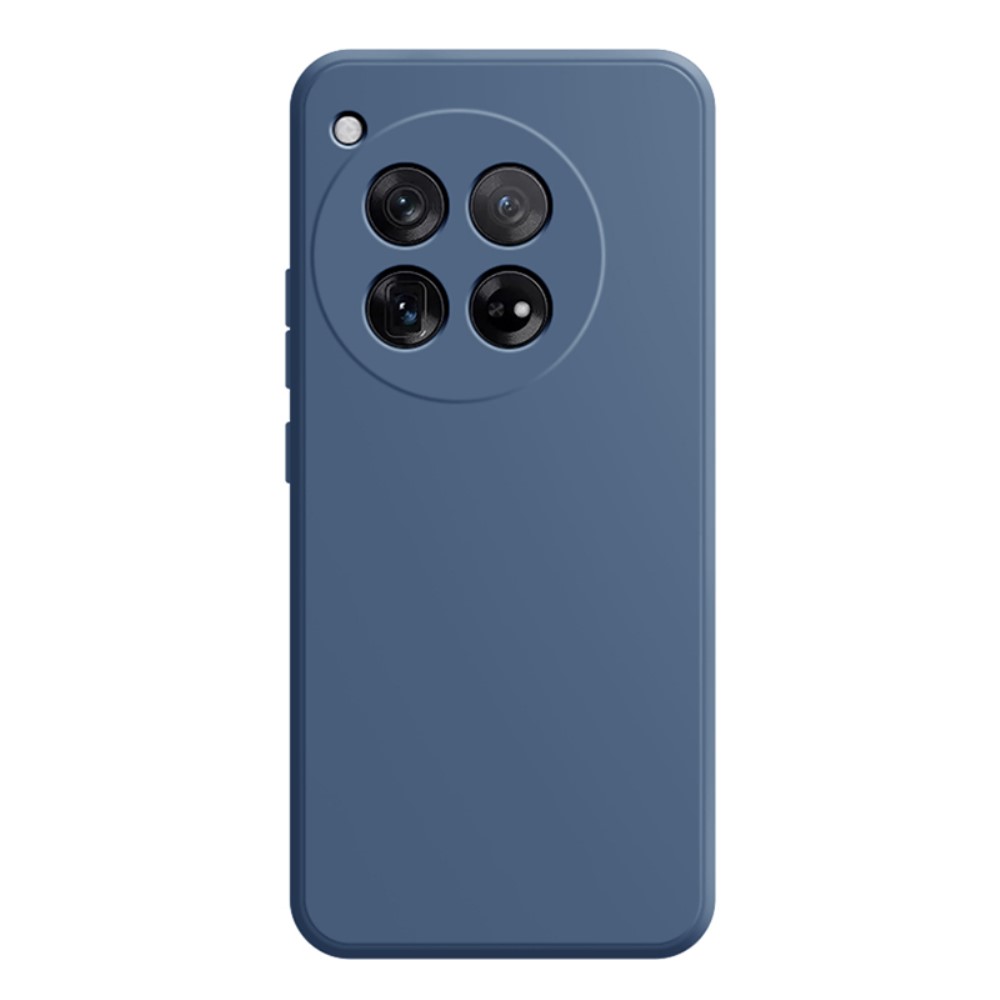 Mikrofiberfodrat OnePlus 12 skal i mjukt gummi - Gräs Grått