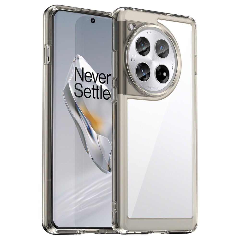 OnePlus 12 smart telefonskal i akryl - Transparent Grå