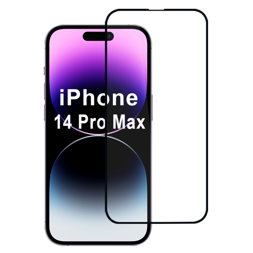 0.3mm härdat glas iPhone 14 Pro Max skärmskydd