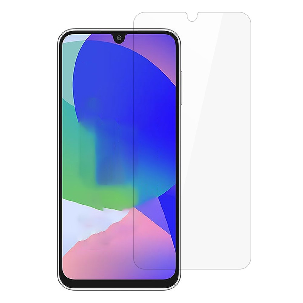 AMORUS Samsung Galaxy F16 5G skärmskydd 2,5D Arc Edge 9H hög aluminium-kiselglasfilm