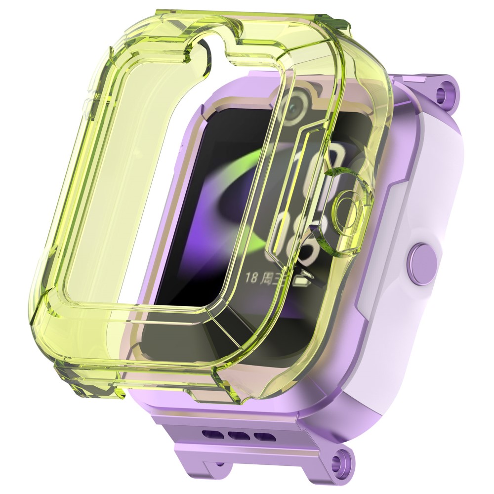 Huawei Barnklocka 5X / 5 / 5 Pro / 5 Vitality Edition Klockfodral Flexibelt skyddsfodral - Transparent Grön