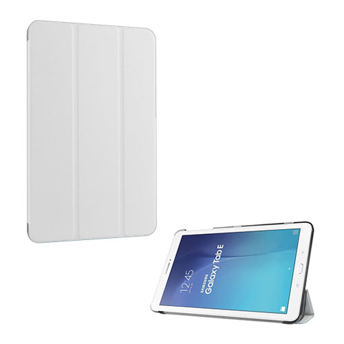 Gaarder Lines Samsung Galaxy Tab E 9.6 Läderfodral med Stativ - Vit