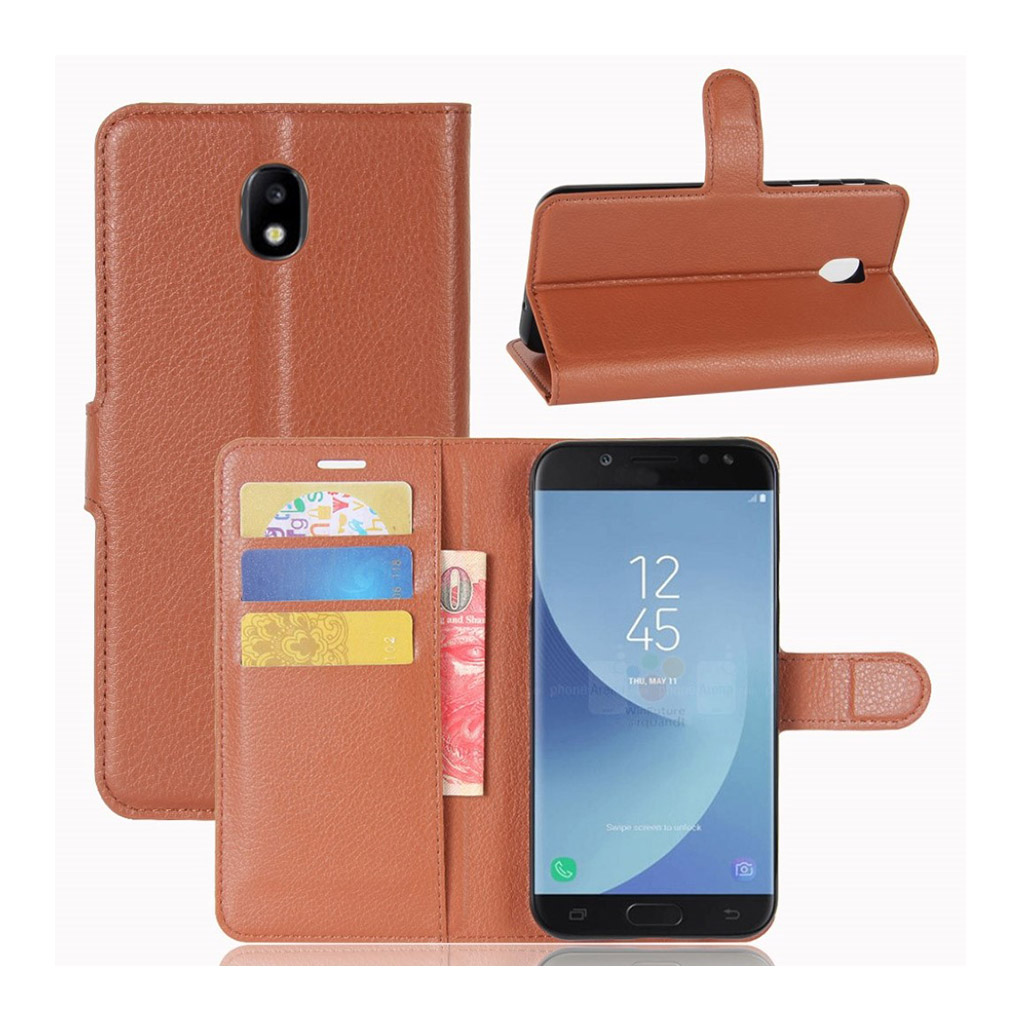 Samsung Galaxy J5 (2017) Enfärgat fodral - Brun