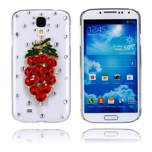 Luxury Bling (Röda Druvor) Samsung Galaxy S4 Skal