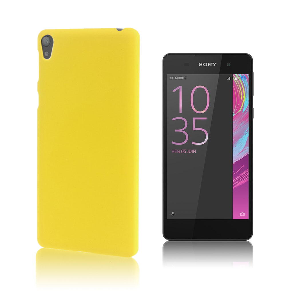 Christensen Sony Xperia E5 Hårdplastskal - Gul