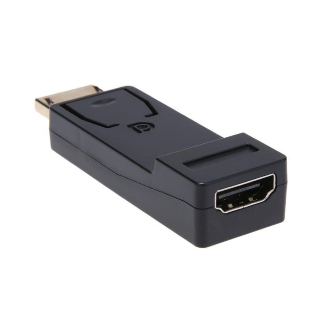 Adapter konverterare displayport hankontakt till displayport honkontakt 1080p -