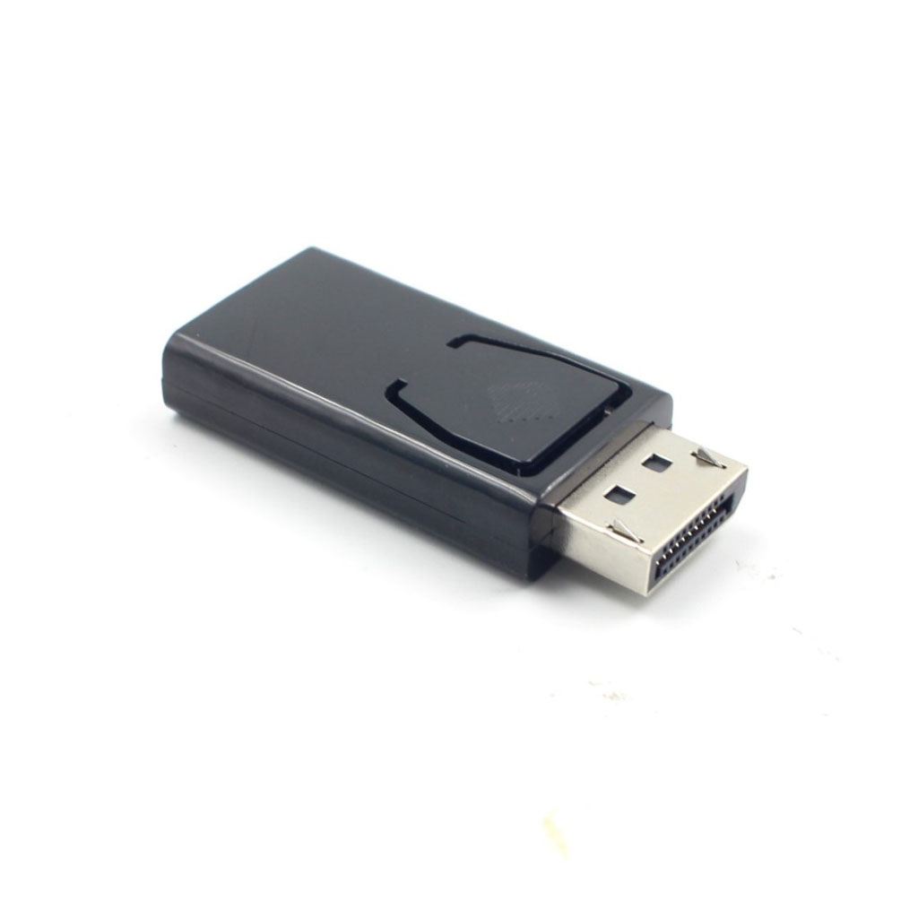 Adapterkabel och konverterare displayport hankontakt till HDMI honkontakt