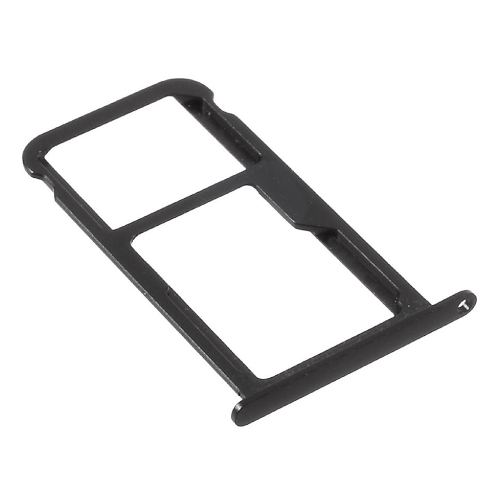 Huawei P10 SIM OCH SD korts hållare - Svart