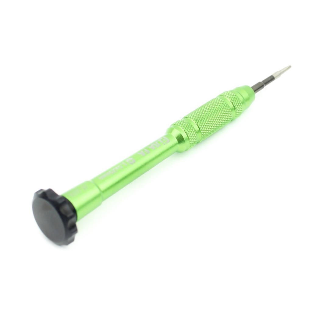 Professionell 1.5 phillips skruvmejsel metall halkfri reparera - Grön
