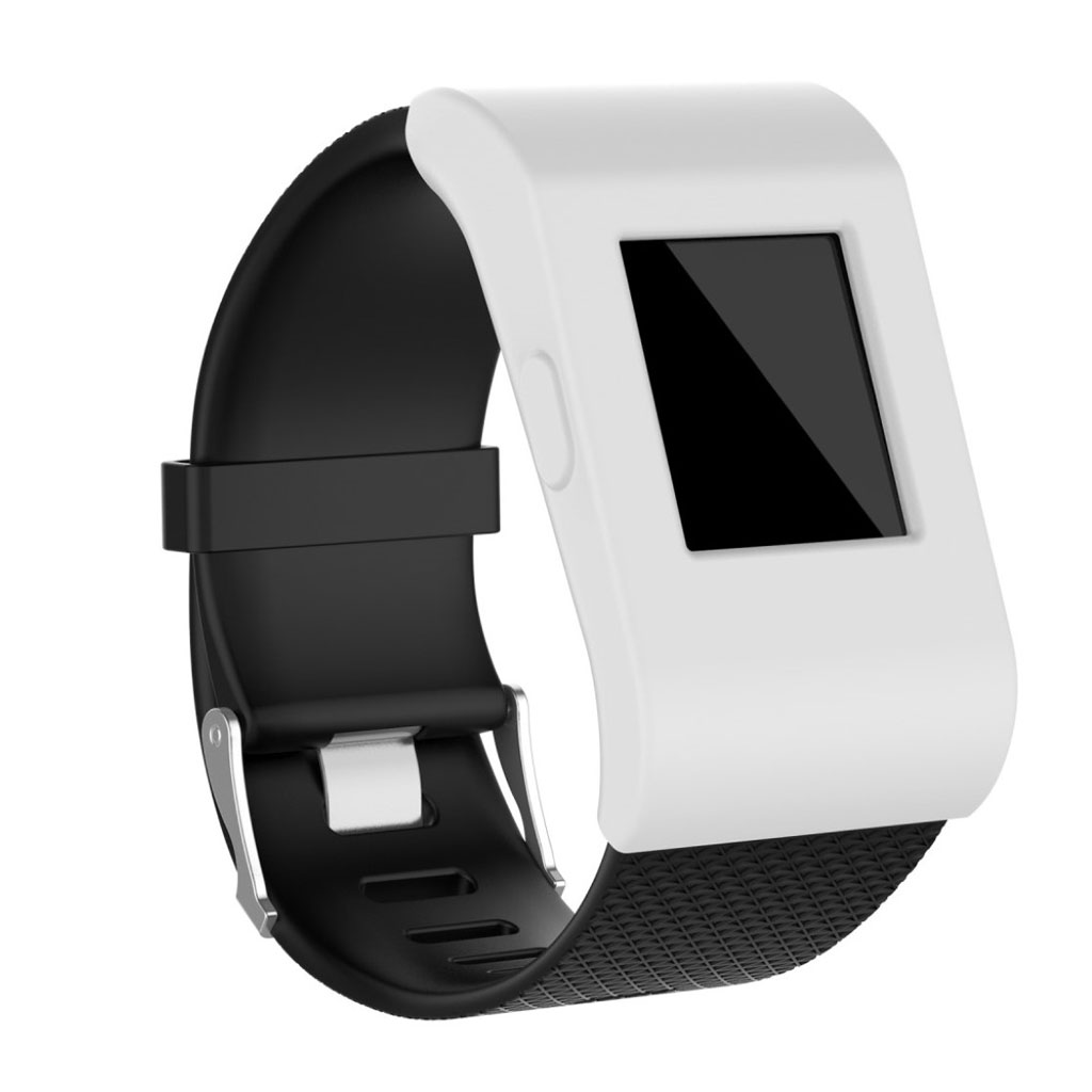 Fitbit Surge Snygg silikon ram - Vit