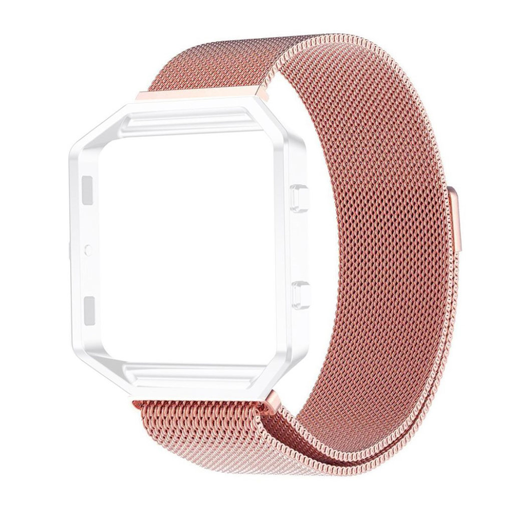 Fitbit Blaze Klockband i rostfritt stål - Rosa