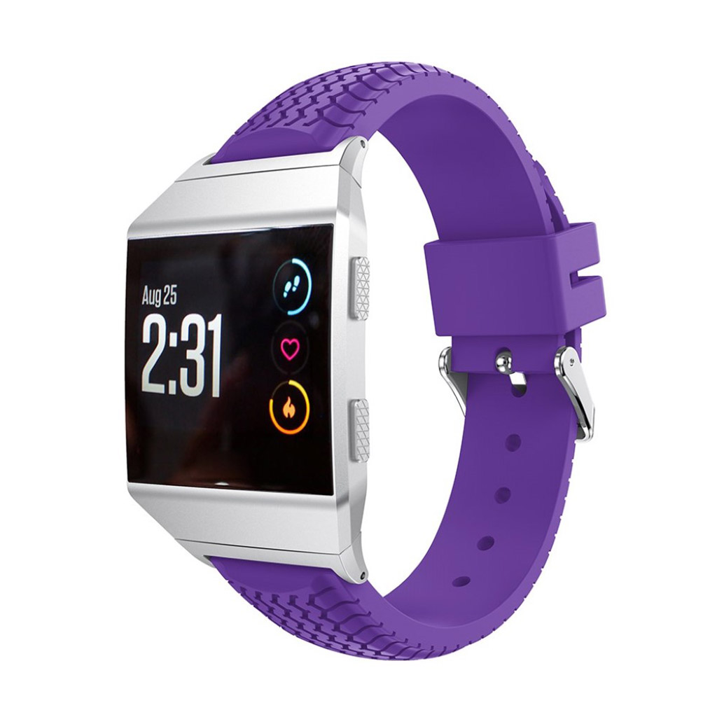 Fitbit Ionic Klockband med däckmönster - Lila