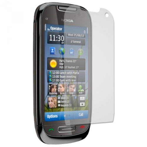 Nokia C7 Displayskydd (Klar) 3 Stk.