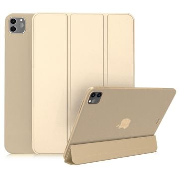 iPad Pro 11 (2022/2021/2020) Tri-fold Smart Wake/Sleep Tablet Case - Guld