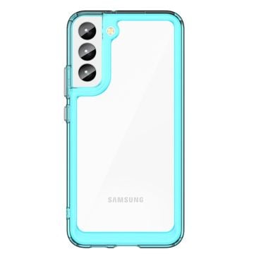 Samsung Galaxy S22 smart telefonskal i akryl - Transparent Blå